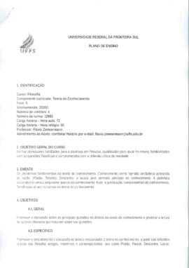 Teoria do Conhecimento