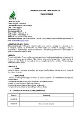 Geomorfologia