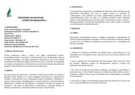 Literatura Brasileira II