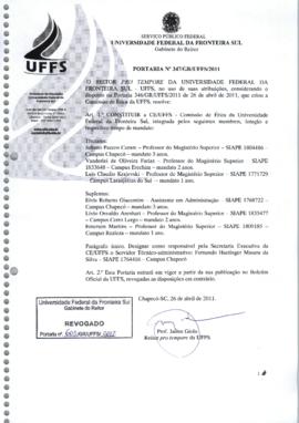 Portaria 347-GR-2011