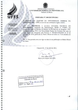 Portaria 348-GR-2011