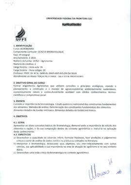 Bromatologia
