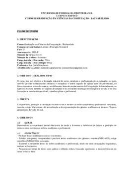 Leitura e Produção Textual II