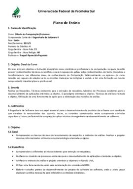Engenharia de Software II