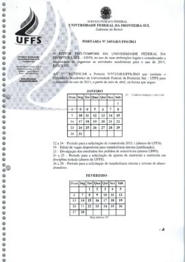 Portaria 345-GR-2011
