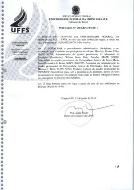 Portaria 451-GR-2011