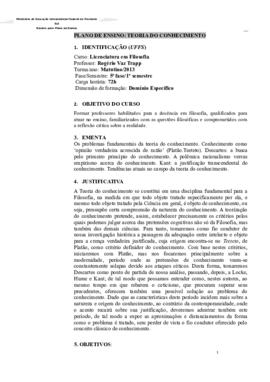 Teoria do Conhecimento