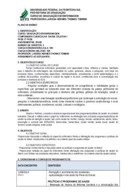 Saúde Coletiva I