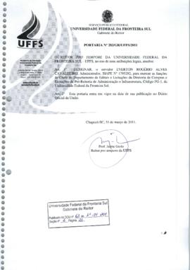 Portaria 282-GR-2011