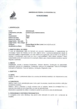 Estatística para Administradores