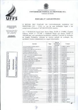 Portaria 1165-GR-2012