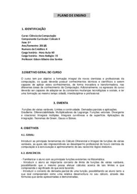 Cálculo II