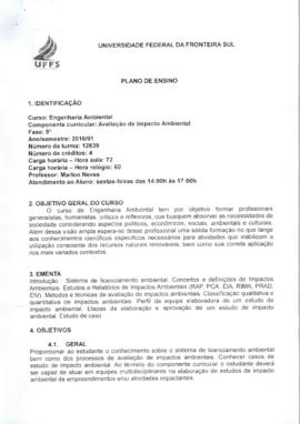 Avaliação de Impacto Ambiental