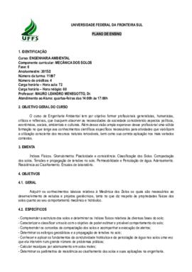 Mecânica dos Solos