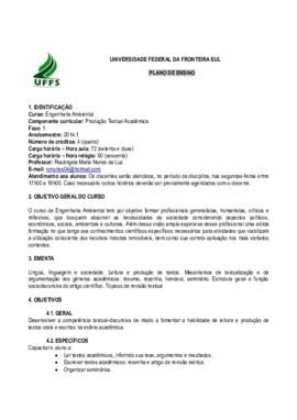 Produção Textual Acadêmica