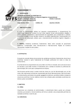 Introdução à Economia
