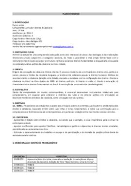 Direitos e Cidadania