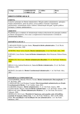 Direito Empresarial II