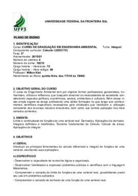 Cálculo I