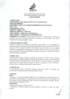 Fundamentos de Saúde Pública