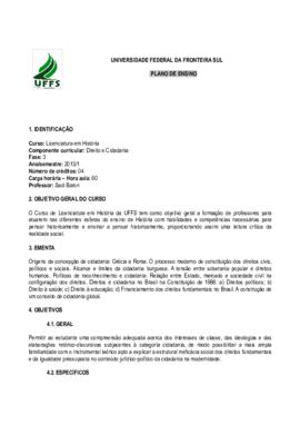 Direitos e Cidadania