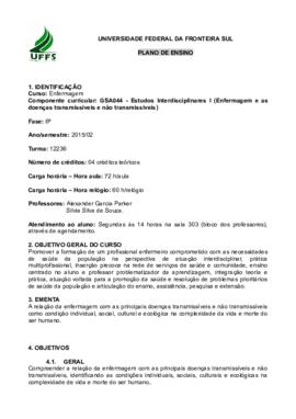 Estudos Interdisciplinares I