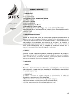 Introdução à Logística