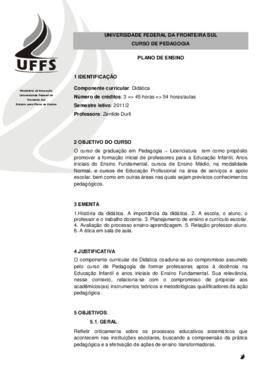 Didática Geral