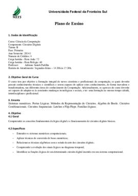 Circuitos Digitais - Turma B