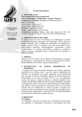 Introdução ao Pensamento Social