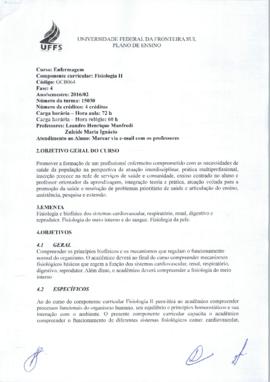 Fisiologia II