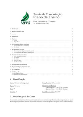 Teoria da Computação