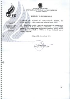 Portaria 522-GR-2011