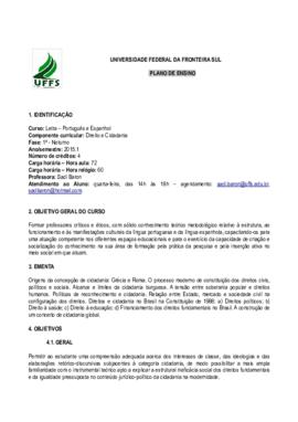Direito e Cidadania