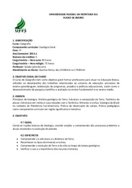 Geologia Geral
