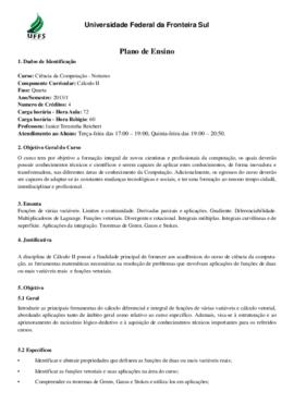Cálculo II