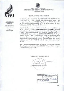 Portaria 194-GR-2013