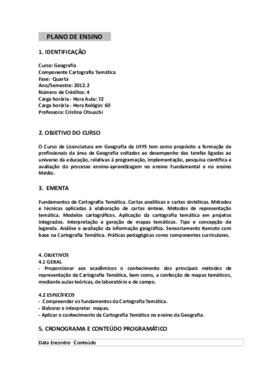 Cartografia Temática