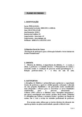 Didática Geral