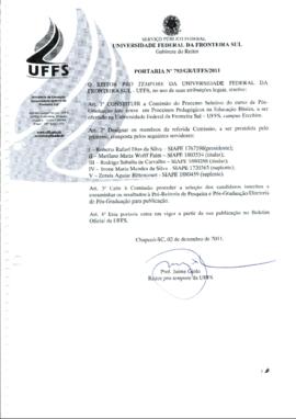 Portaria 793-GR-2011