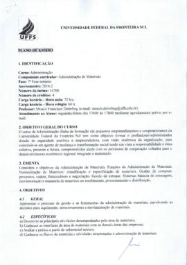 Administração de Materiais