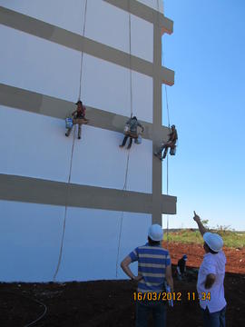Construção Blocos A e B – Campus Chapecó