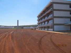 Construção Bloco A – Campus Laranjeiras do Sul