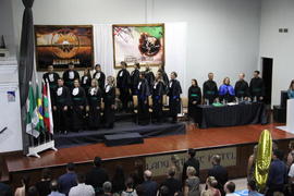 Formatura dos cursos de Agronomia e Engenharia Ambiental e Sanitária