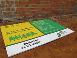Construção Bloco A – Campus Erechim