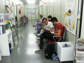 Doação de sangue Empresa Júnior