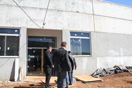 Vice-reitor visita obras do campus Chapecó