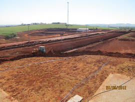 Terraplenagem, drenagem pluvial e sub-base vias internas – Campus Realeza