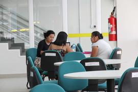 Sala de estudos da biblioteca