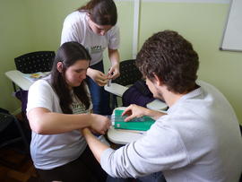 Oficina e roda de conversa do PIBID Institucional